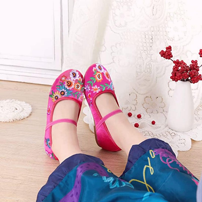 Bkotoo Encanto Mirabel Dress Up Shoes for Girls - Cosplay Isabela Madrigal Princess Costume Shoes - Image 2